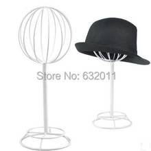 Soporte de exhibición de sombrero de Boutique blanco, estante de exhibición de sombrero, estante de exhibición de sombrero 2024 - compra barato