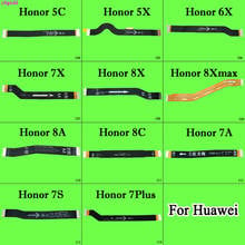 cltgxdd Main Motherboard Flex Cable Connector Replacement parts For Huawei Honor 8 9 10 Lite 5C 5X 6x 7X 8X MAX 8A 8C 7 PLUS 2024 - buy cheap