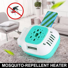 Mosquito elétrico repeller plug-in sono casa controle de pragas repelente aquecedor de incenso portátil plástico verão mosquitos 2024 - compre barato