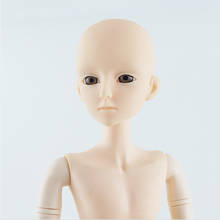 Bonecas masculinas bjd, 21 bonecas móveis de pele articulada, 60cm, faça você mesmo, nude, olhos 3d, brinquedo de corpo para meninas 2024 - compre barato