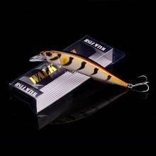 WALK FISH, 1 шт., новая модель 2018, профессиональная рыболовная приманка, 110 мм, 14 г, плавающий воблер в виде гольяна, 0,8-1,2 м, для окуня, приманка для щуки, крючки MUSTAD 2024 - купить недорого