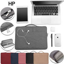 Bolsa de manga portátil para hp elitebook 850/folio 1020/x360 1020/elitepad 1000/envy 13/x2/x360/pavilion 11/13 náilon bolsa 2024 - compre barato