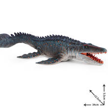 Simulação boneco de animal moasauro, figura de ação colecionável de animais de dinossauro em pvc para crianças 2024 - compre barato