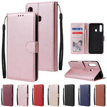 Кожаный чехол-бумажник для Samsung Galaxy A71 A51 A11 A21 A01 A31 A41 A10S A20S A20E A70E 2024 - купить недорого