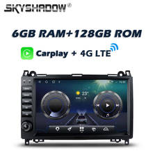 Carplay Auto Android 12.0 4G LTE 8G+128G DSP Car DVD Player GPS WIFI Bluetooth Radio For Benz B200 W169 W245 Viano Vito Sprinter 2024 - buy cheap