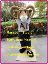 Ram Fursuit Ox Plush Mascot Costume Furry Cosplay Suit Fancy Party Dress-up Outfit Advertising Adults Size Set 2024 - buy cheap