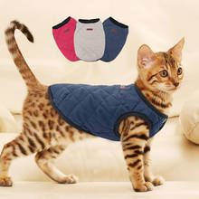 Cat Dog Clothes Chihuahua Kitten Clothes Outfit Dog Jacket Vest Winter Clothes Pet Puppy Coat Clothing for Small Medium Cat Dogs 2022 - купить недорого
