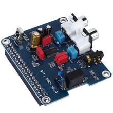 PIFI Digi DAC + HIFI DAC аудио модуль звуковой карты I2S интерфейс для Raspberry Pi 3 2 Model B + аудио карта Pinboard V2.0 плата 2024 - купить недорого