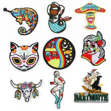 New Cute Cartoon Animal Embroidery Ironing Patch Stickers DIY Clothing Luggage Accessories Decoration Supplies 2024 - buy cheap