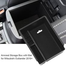 Caja de almacenamiento para consola Central de coche Mitsubishi Outlander 2019 +, organizador Interior, guantera, bandeja 2024 - compra barato