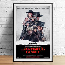 Póster de la película The Hateful Eight Classic Quentin Tarantino, impresiones artísticas, imágenes de pared para decoración del hogar y sala de estar 2024 - compra barato