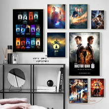 Carteles e impresiones de la serie de Tv clásica Doctor Who, lienzo, pintura, arte de pared, imagen, póster Vintage, decoración del hogar, Plakat 2024 - compra barato