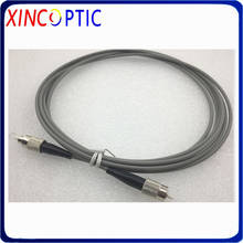 10 pçs/lote, 1 core 5M Armored Patch Cord Multimodo 62.5/125,50/125,MM OM1 OM2 3.0 milímetros do Revestimento de PVC Cabo De Fibra Óptica Jumper 2024 - compre barato