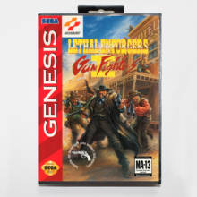 Lethal Enforcers 2 Gunfighters versión en caja, tarjeta de juego MD de 16 bits para sistema Sega MegaDrive Sega Genesis 2024 - compra barato