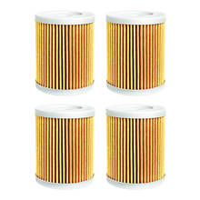 1/2/4 pcs  Motorcycle Oil Filter For Yamaha CP250 CP 250 Morphous Majesty YP250 YP 250 Grand YP400 Xmax YP 400 X-Max 04-19 2024 - buy cheap