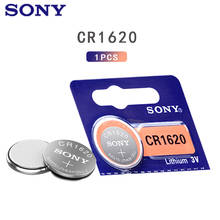 Sony-batería de litio Original 3V CR1620 para coche, llave, reloj, control remoto, juguete, ECR1620 GPCR1620, botón, batería de moneda, 1620 2024 - compra barato