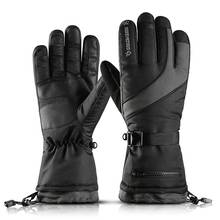 GOBYGO Ski Gloves Waterproof Gloves with Touchscreen Function Snowboard Gloves Warm Snowmobile Snow Gloves Men Women 2024 - buy cheap