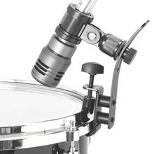 Барабан обод для крепления микрофона противоударный металлический зажим держатель аксессуаров 2024 - купить недорого