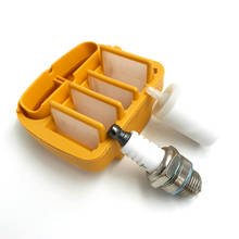 HUNDURE Fuel Air Filter Spark Plug Kit For Husqvarna 545, 550 XP, 550XP Jonsered CS2252 CS2253 Chainsaw Parts #522675402 2024 - buy cheap