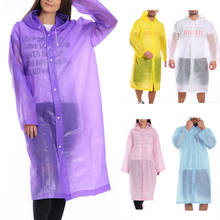 1pcs Unisex Waterproof Raincoat Jacket Clear Raincoat Rain Coat Hooded Poncho Rainwear Men Woman Kid Child Rainwear Raincoat 2024 - buy cheap