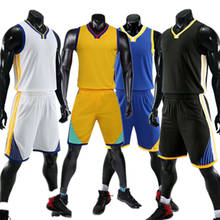 Conjunto de basquete infantil, uniforme de basquete para homens e crianças com bolso duplo e camisas de treino 2024 - compre barato