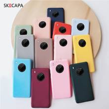 Candy Color Silicone Phone Case For Huawei Y9A Y9 Prime 2019 Matte Soft TPU Case For Huawei P Smart Z Y9 2018 Protect Back Cover 2024 - buy cheap