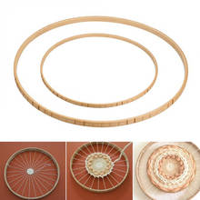 Telar de madera redondo para el hogar, herramienta de tejido artesanal para colgar en la pared, accesorios para máquina de tejer 2024 - compra barato