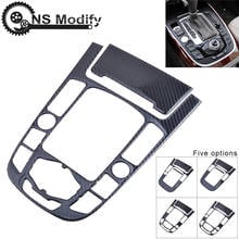 NS Modify Carbon Fiber Car Center Control Gear Shift Panel Cover Trim For Audi A4 A5 Q5 2009-2016 Interior Accessories 2024 - buy cheap