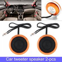 2pcs 60W 25mm Universal High Efficiency Mini Car Dome Tweeter Stereo Speakers for Car Audio System 2024 - buy cheap