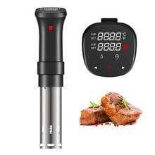 1100 Вт вакуумная медленная Sous Vide пищевая плита из нержавеющей стали мощный погружной циркулятор 2024 - купить недорого