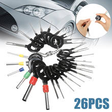26pcs Car Truck Electrical Wire Removal Probe Terminal Wiring Crimp Connector Pin Removal Key Install Tool Kit 2024 - compra barato