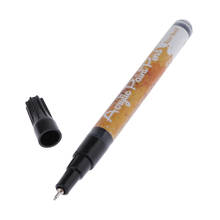 Tinta preta tinta acrílica marcadores arte pintura permanente pedra marcador fino caneta 2024 - compre barato