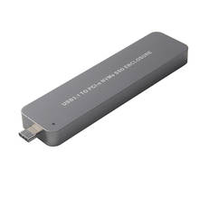 Carcasa de disco duro USB 3,1 tipo C, carcasa/caja/Adaptador NVME M.2, adaptador USB SSD M2, carcasa/funda M.2 para 2242 2260 2280 2024 - compra barato