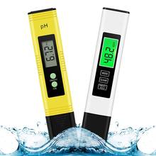 2pcs Portable LCD Digital PH Meter TDS EC Tester Pen Water Purity PPM Filter Hydroponic for Aquarium Pool Water Wine Test Tool 2024 - buy cheap