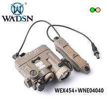 WADSN-Softair DBAL-D2, Luz LED blanca, láser verde, IR, almohadilla de presión aumentada táctica, accesorios de caza, luces para armas de Airsoft 2024 - compra barato