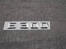 Хром 3D числа буквы багажник автомобиля эмблемы значки-эмблемы для Mercedes Benz E300 2024 - купить недорого