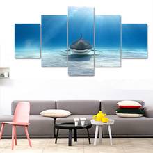 Painting For Living Room Home Decor Cuadros 5 Panel Cartoon Print Modular Pictures Poster Frame High Quality Canvas 2024 - buy cheap