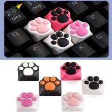 Teclas de silicona ABS personalizadas para interruptores Cherry MX J0PB, 1 unidad, pata de gato artesanal 2024 - compra barato