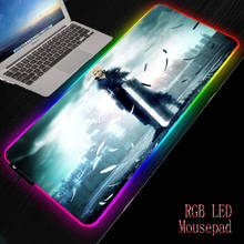MRGBEST Final Fantasy Gamer Computer Mousepad RGB Mause Pad Large Mousepad XXL for Desk Keyboard LED Mice Mat Dropshipping 2024 - buy cheap