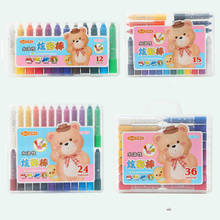 Painting Crayons Pastel 12/18/24/36 Colors/Set Art Drawing Set Color Crayon Brush Stationery for Students 2024 - buy cheap