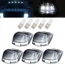 5 PCS Smoke Roof Cab Marker Lights Covers Bulbs for Ford F150 F250 F350 F450 F550 Cab Marker Light lampshade Cab Light lampshade 2024 - buy cheap