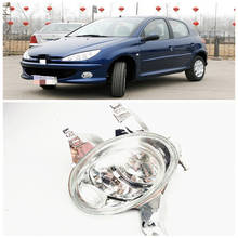 Luz antiniebla delantera para Peugeot t 206, luz delantera izquierda/derecha/lámpara antiniebla delantera 2024 - compra barato
