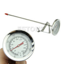 Termômetro de aço inoxidável para churrasco e cozinha, sonda para churrasco, medidor de alimentos e carne 200 c 2024 - compre barato