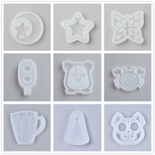 1pc Small Resin Jewelry Silicone Molds Tool UV Epoxy Resin Moulds Jewelry Making DIY Pendant Leaf Skull Star Molds Jewelry 2024 - buy cheap