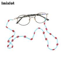 Bohemia Daisy Flower Sunglasses Chains Small Beaded Eyeglasses Chains Sunglasses Holder Necklace Eyewear Retainer Accessories 2024 - buy cheap