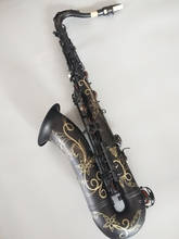 Tenor saxophone Japan High-quality Black Musical instrument professional Tenor Sax Free shipping, Black nickel gold, falling tune b (c) 2024 - buy cheap