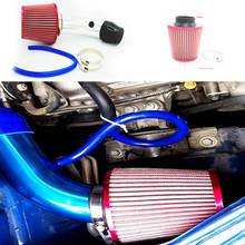 Kit de filtro de admisión de coche, tubo de entrada de aire frío con filtro de aire, tubo de aluminio de repuesto de alto flujo, 76mm 2024 - compra barato