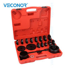 23Pcs FWD Front Wheel Drive Bearing Press Tool Set Wheel Bearing Adapters Puller Press Replacement Installer Removal Tool Kit 2024 - купить недорого