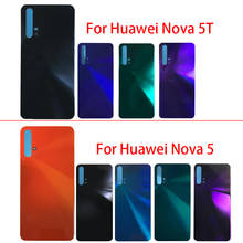 Чехол для задней двери Huawei Nova 5T 5, задняя крышка для аккумулятора 2024 - купить недорого
