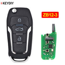 KEYDIY 3 Button Universal KD Smart Key ZB12-3 Car Key Remote Replacement for KD-X2 Fit for More than 2000 Models 2024 - buy cheap